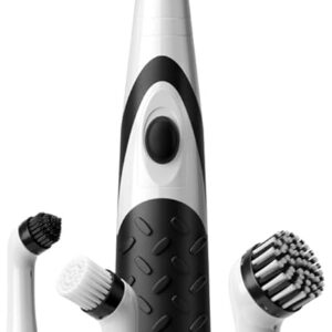 SonicScrubber Household Cleaning Brush - Electric Scrubbing Brush - Home, Kitchen & Bathroom - Removes Mould & Cleans Grout (Washing-Up System)