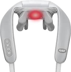 Neck Massager, Back Massager with Heat for Neck, Back, Shoulder, Foot, Leg, Use at Home, Car, Office, Gifts for Men, Women, Dad, Mother, Wife, Husband